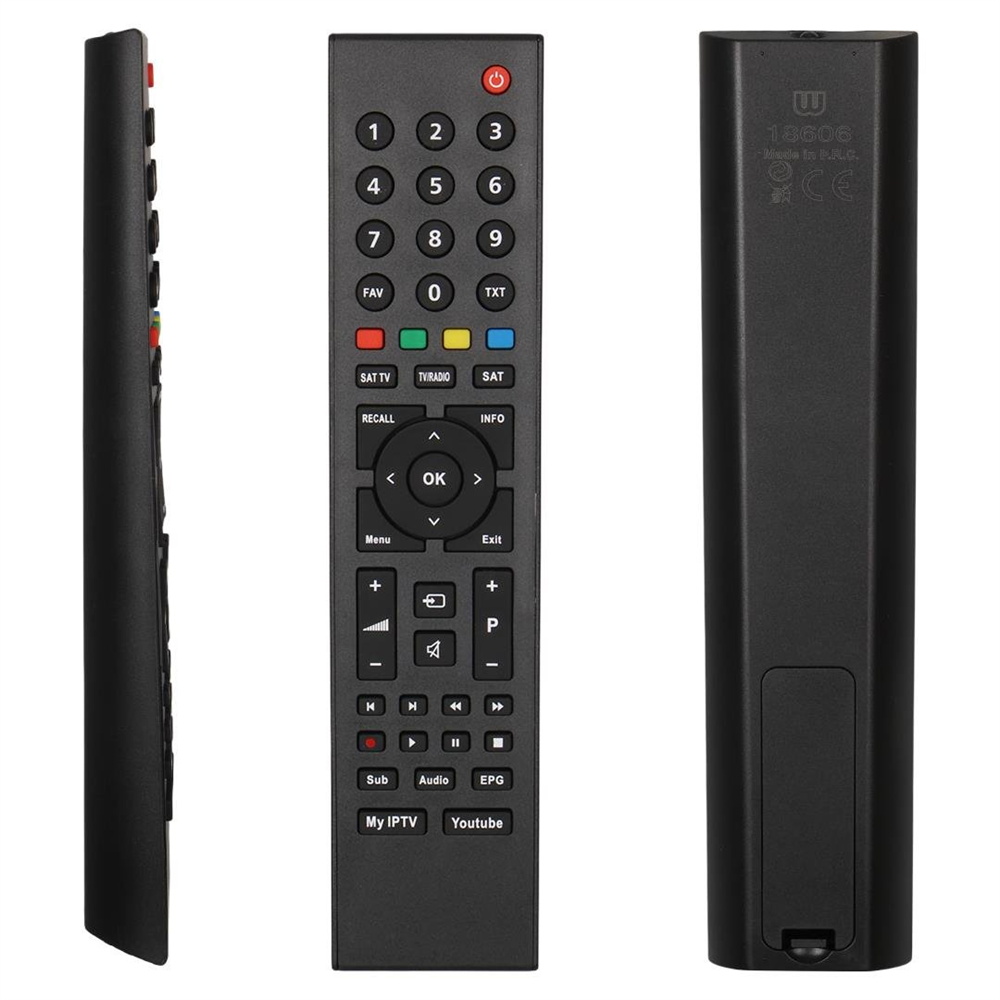 Botech, Wismann Uyumlu BSM7-32 MyIPTV Youtube Tuşlu Lcd-Led Tv Kumandası