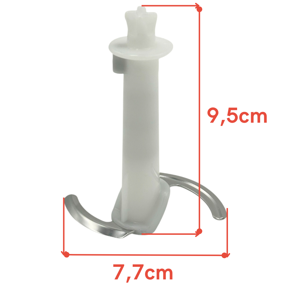 Braun Uyumlu MultiQuick 5 Vario Stabmixer MQ 5245 WH Blender Hazne Bıçağı 350ml (Küçük Hazne İçin)