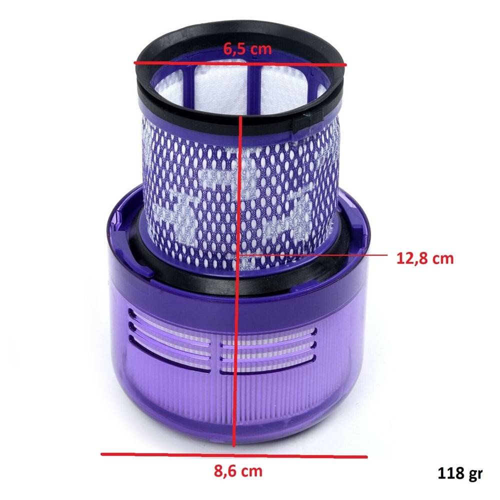 Dyson Uyumlu 970013-02 SV14 V11 Absolute V15 V12 Detect Slim Elektrikli Süpürge Dik Filtre