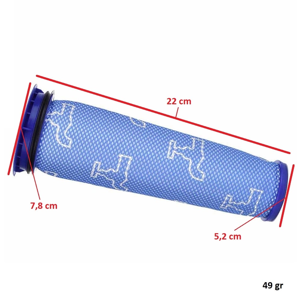 Dyson Uyumlu DC 41 65 66 Elektrikli Süpürge Ön Filtre