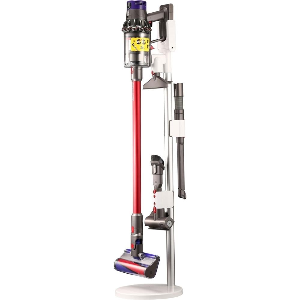 Dyson Uyumlu V10 Dik Süpürge Aksesuar Tutucu Şarj Yuvalı Alüminyum Stand Ayaklı Ünite