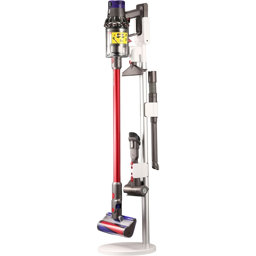 Dyson V10 Dik Süpürge Aksesuar Tutucu Şarj Yuvalı Alüminyum Stand Ayaklı Ünite