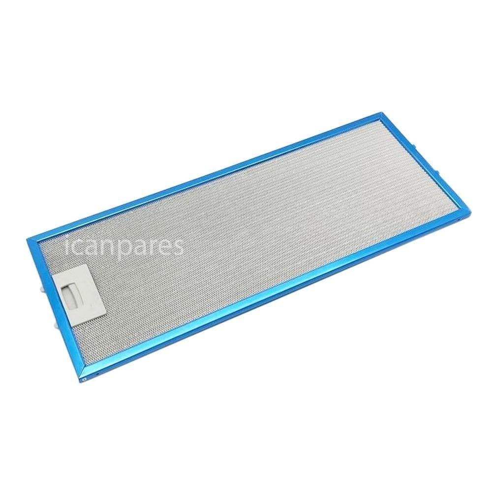 EN 20,2 cm BOY 50,8 cm - Arka Tırnak 4,5 cm Aspiratör Davlumbaz Metal Yağ Filtresi