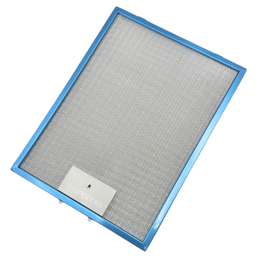 En 240mm Boy 320mm Arka Tırnak Arası 125mm Aspiratör Metal Yağ Filtresi 24cm*32cm