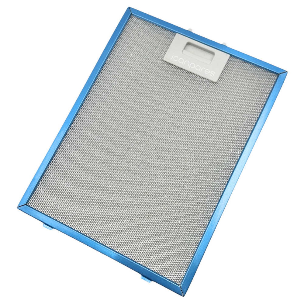 En 240mm Boy 320mm Arka Tırnak Arası 125mm Aspiratör Metal Yağ Filtresi 24cm*32cm