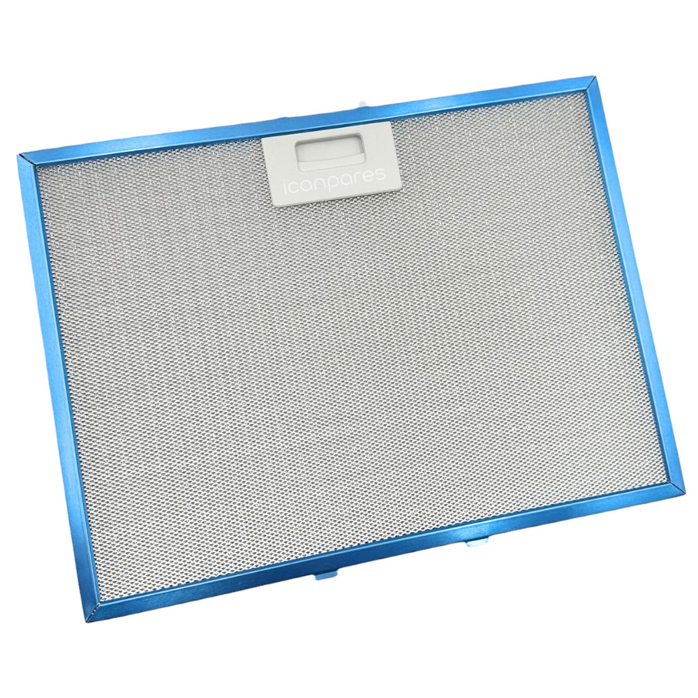 En 357mm Boy 270mm Arka Tırnak Arası 75mm Aspiratör Metal Yağ Filtresi 35,7cm*27cm
