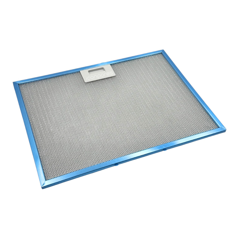 En 400mm Boy 300mm Arka Tırnak Arası 95mm Aspiratör Metal Yağ Filtresi 40*30cm