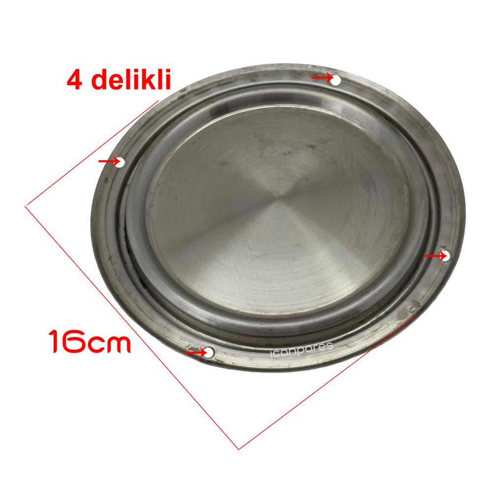 Gizli Çay Kazanı ve Semaver Rezistansı 220V 1500 Watt 16 cm 4 Delikli