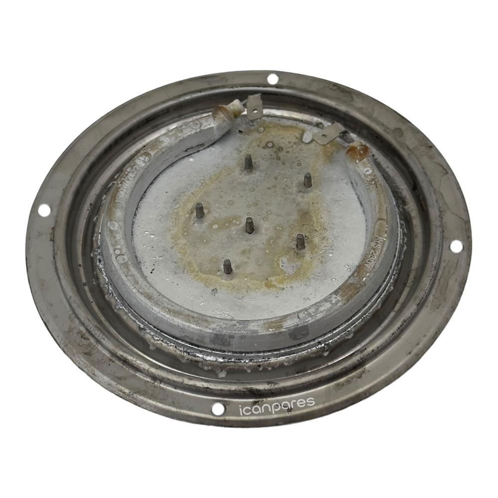 Gizli Çay Kazanı ve Semaver Rezistansı 220V 1500 Watt 16 cm 4 Delikli