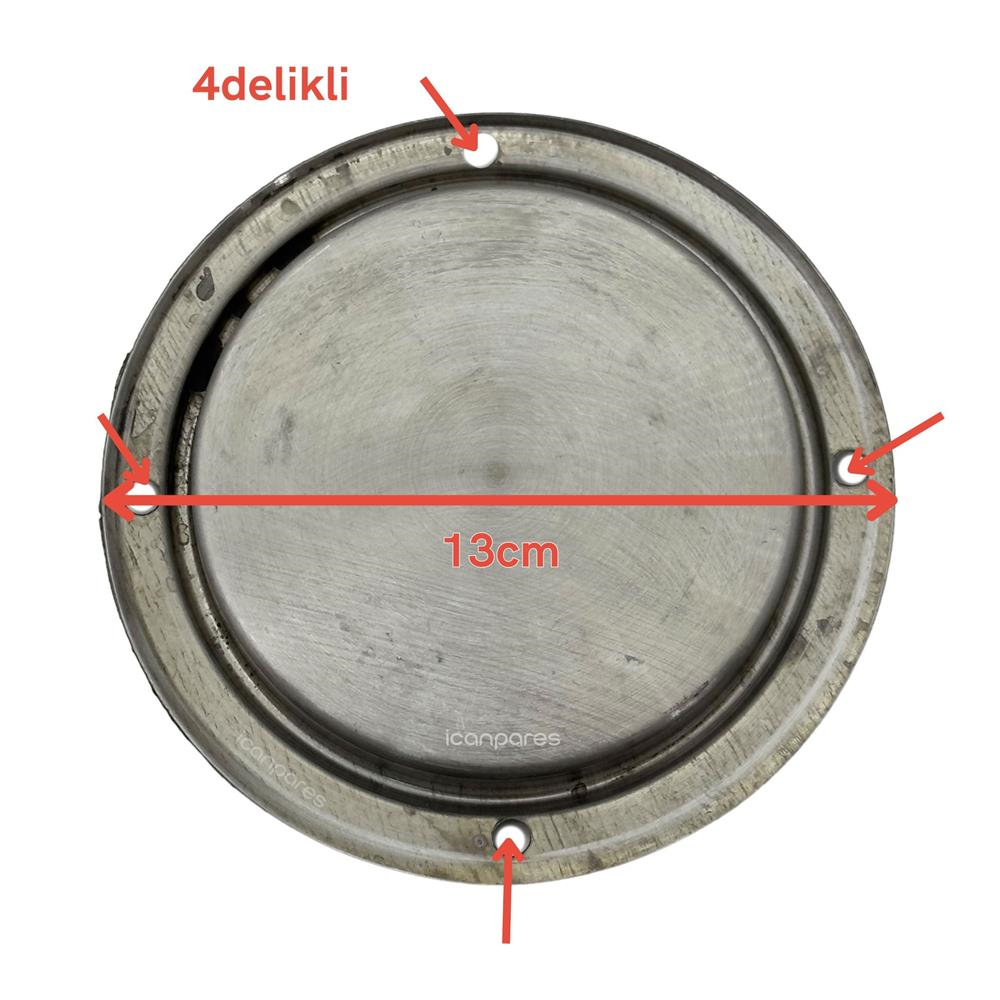 Gizli Çay Kazanı ve Semaver Rezistansı 220V 1000 Watt 13 cm