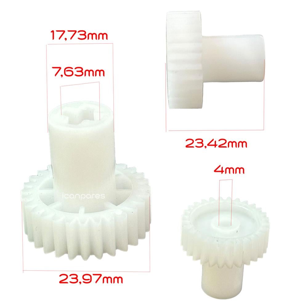 Korkmaz Uyumlu ve Universal Blender Kavrama Dişlisi (Ölçülere Dikkat Ediniz)