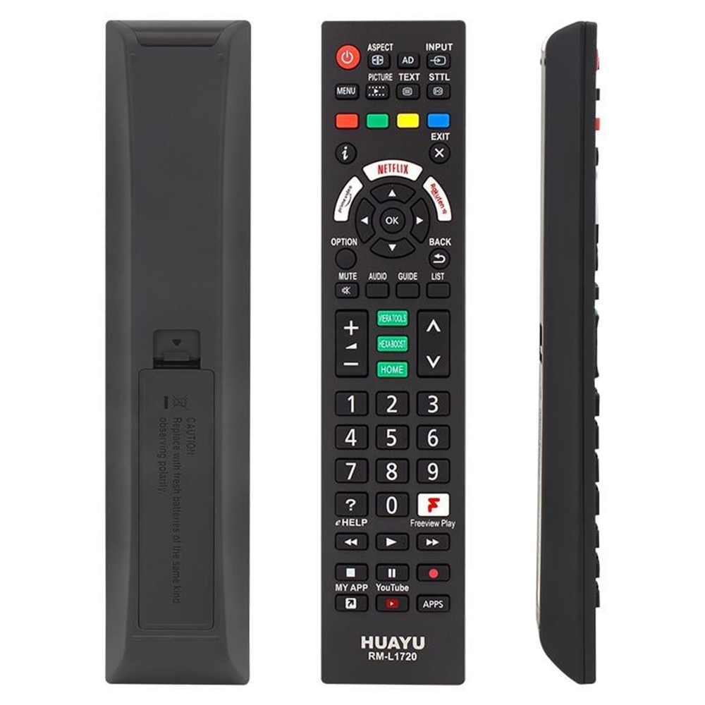 Panasonic Uyumlu RM-L1720 Netflix Youtube Tuşlu Lcd-Led Tv Kumandası