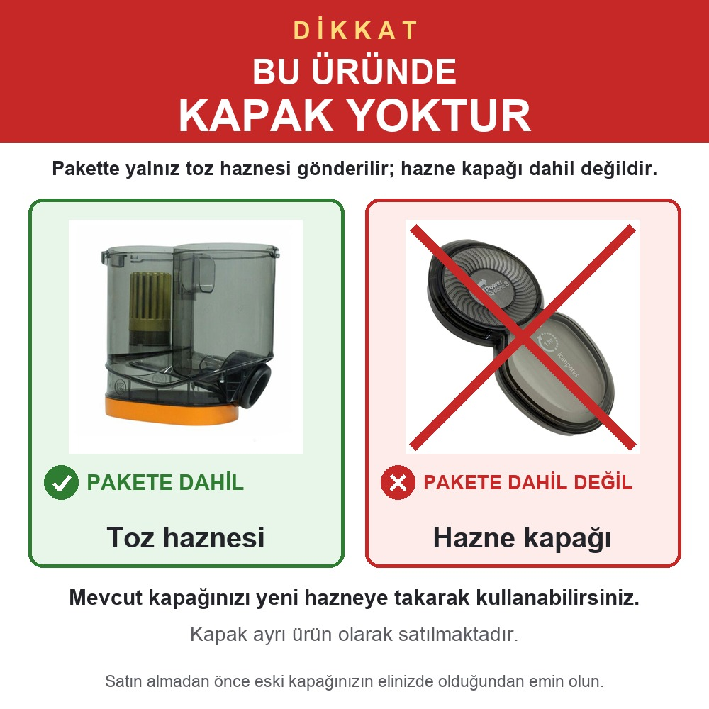 Philips Uyumlu SpeedPro Max Süpürge Toz Haznesi - XC7040, XC8043, XC8049