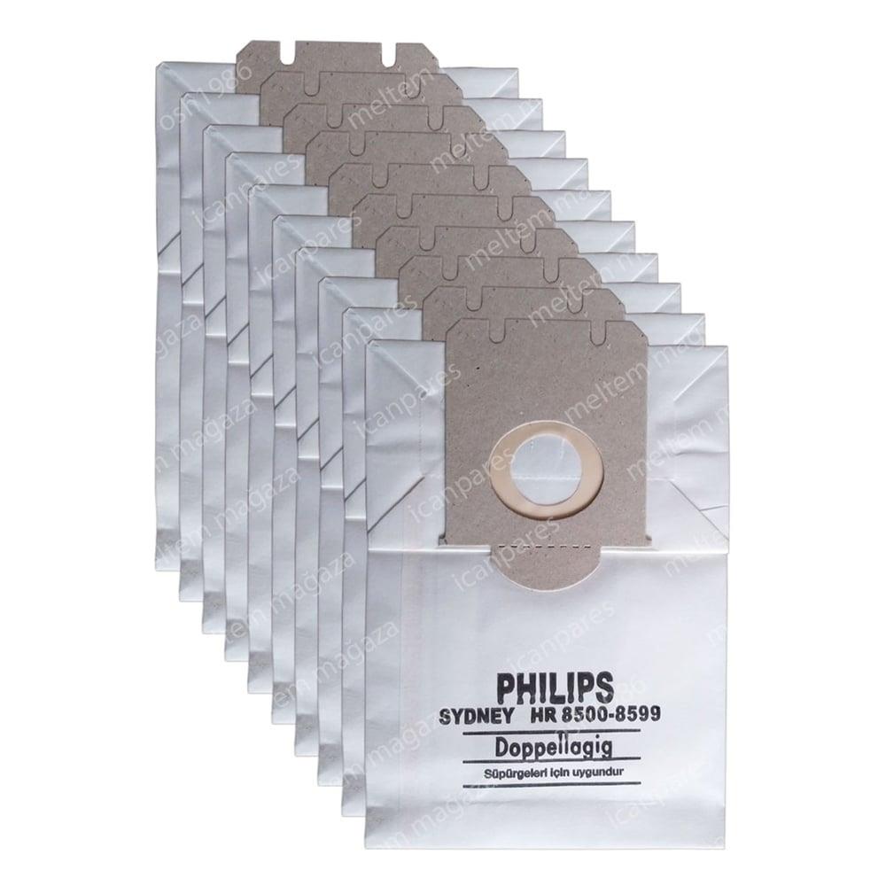 Philips Uyumlu Sydney Kağıt Toz Torbası 10 Adet
