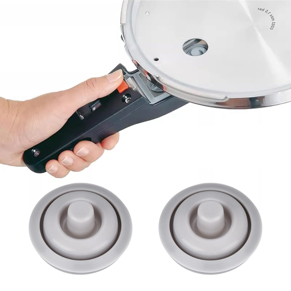 Silikon Conta Valf - 3L, 4.5L, 6L, 8.5L Düdüklü Tencereler, Çap 18cm ve 22cm Kapaklar İçin (WMF için Perfect & Perfect Plus Uyumlu)