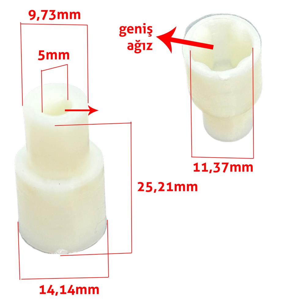 Sinbo Uyumlu Geniş Ağızlı Blender Dişlisi D Mil için