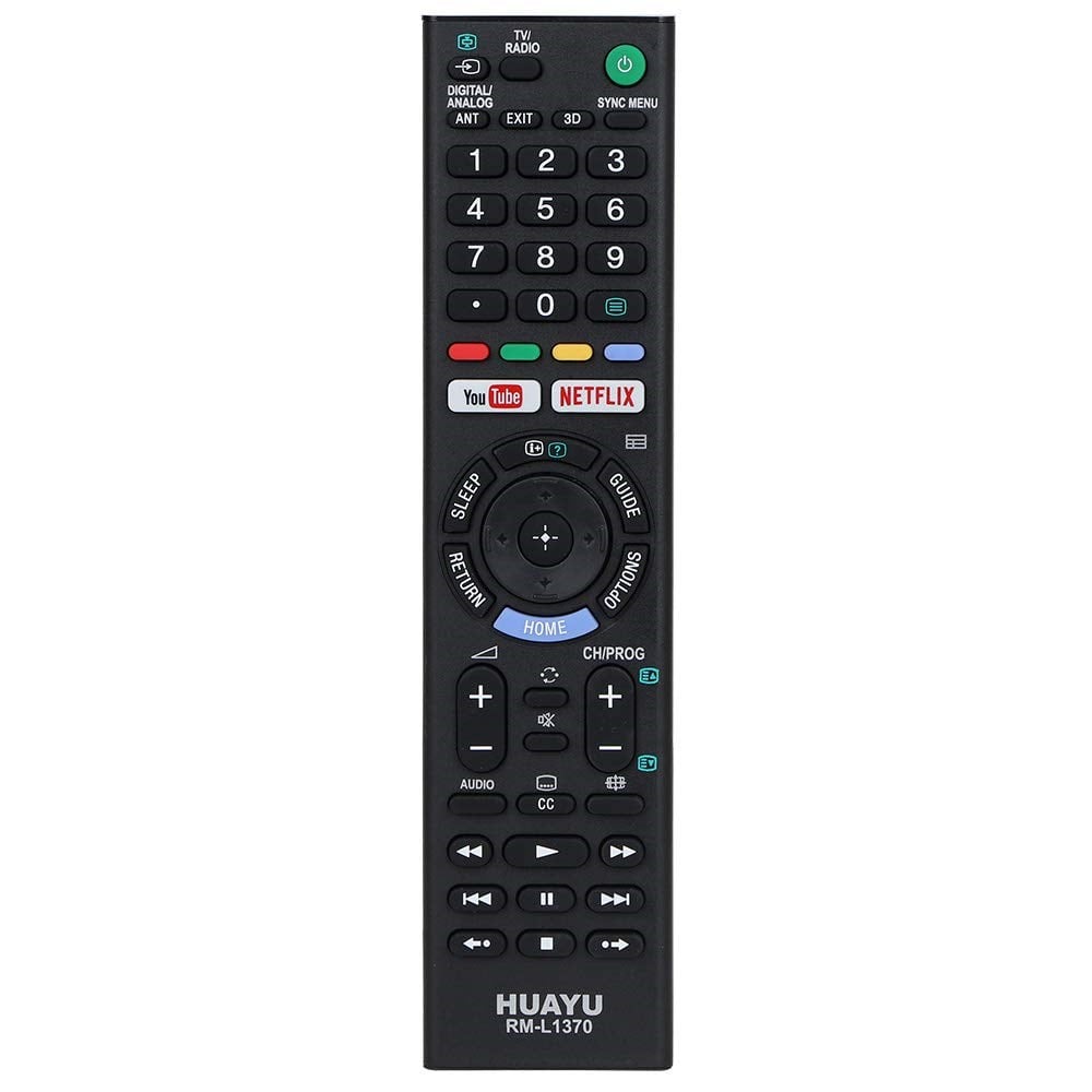 Sony Uyumlu 3D LED TV Kumanda NETFLIX YouTube Tuşlu RM-L1370