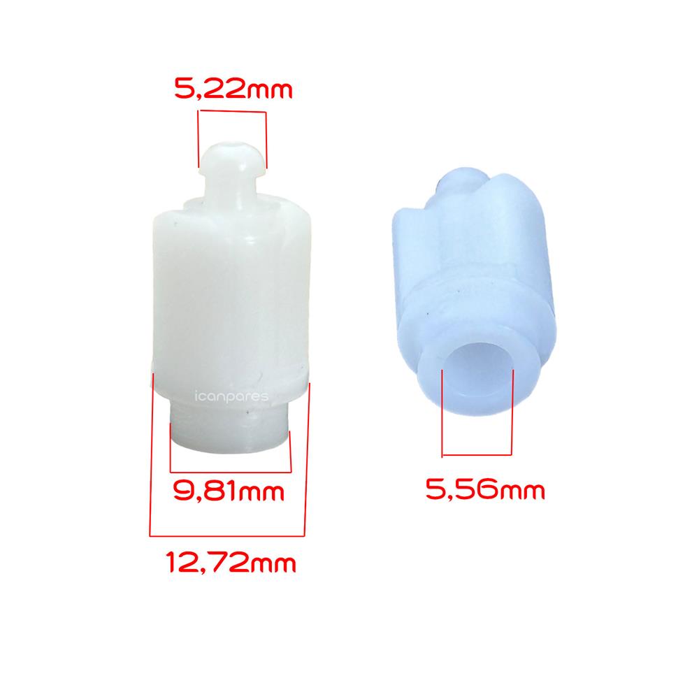 Tefal Uyumlu MF327 & Moulinex için A327-A320 Uyumlu Moulinette Blender Çırpıcı Dişlisi