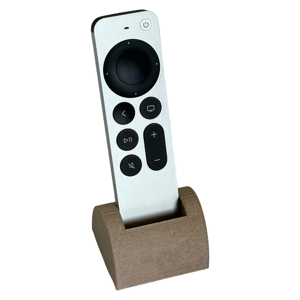 TV Kumanda Standı, Apple Uyumlu TV 4K için Stand 3D Ahşap Dokulu