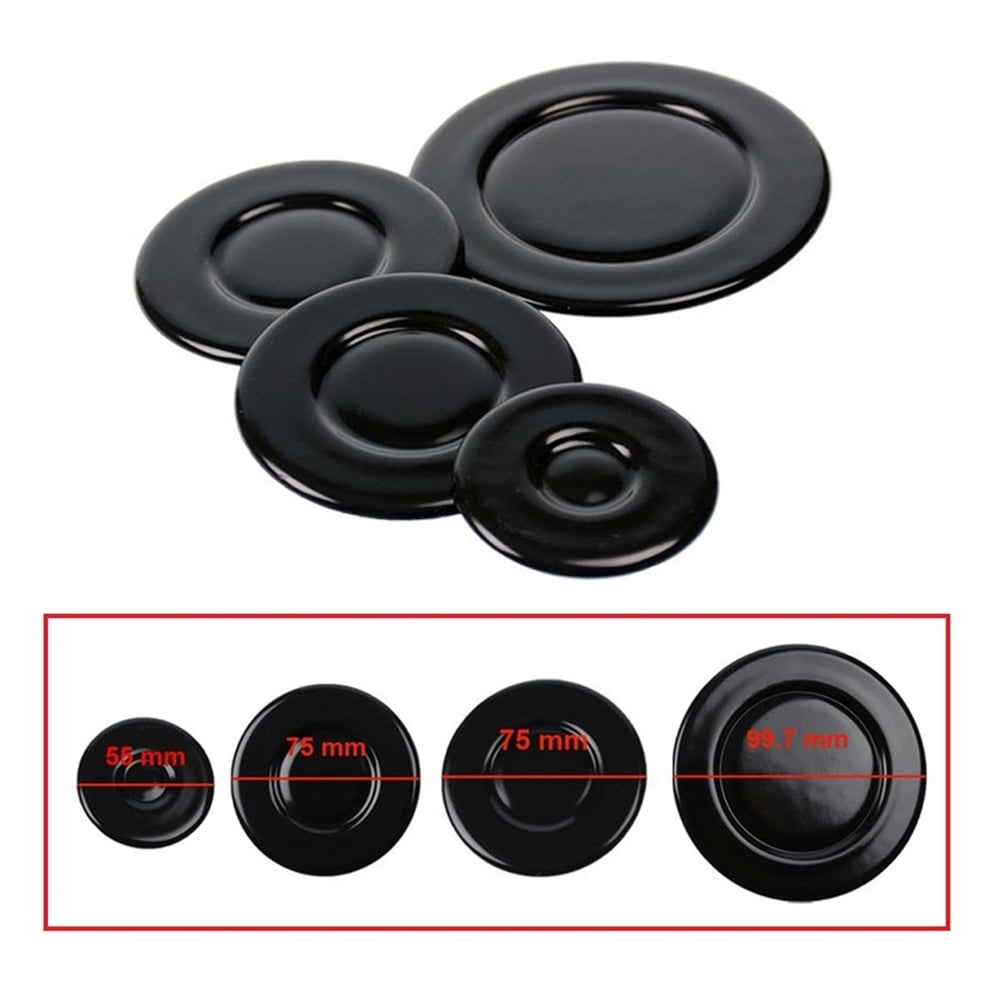 Universal Set Üstü Ocak Ankastre Kapak Takımı 4 Göz Büyük Set (4 Parça)