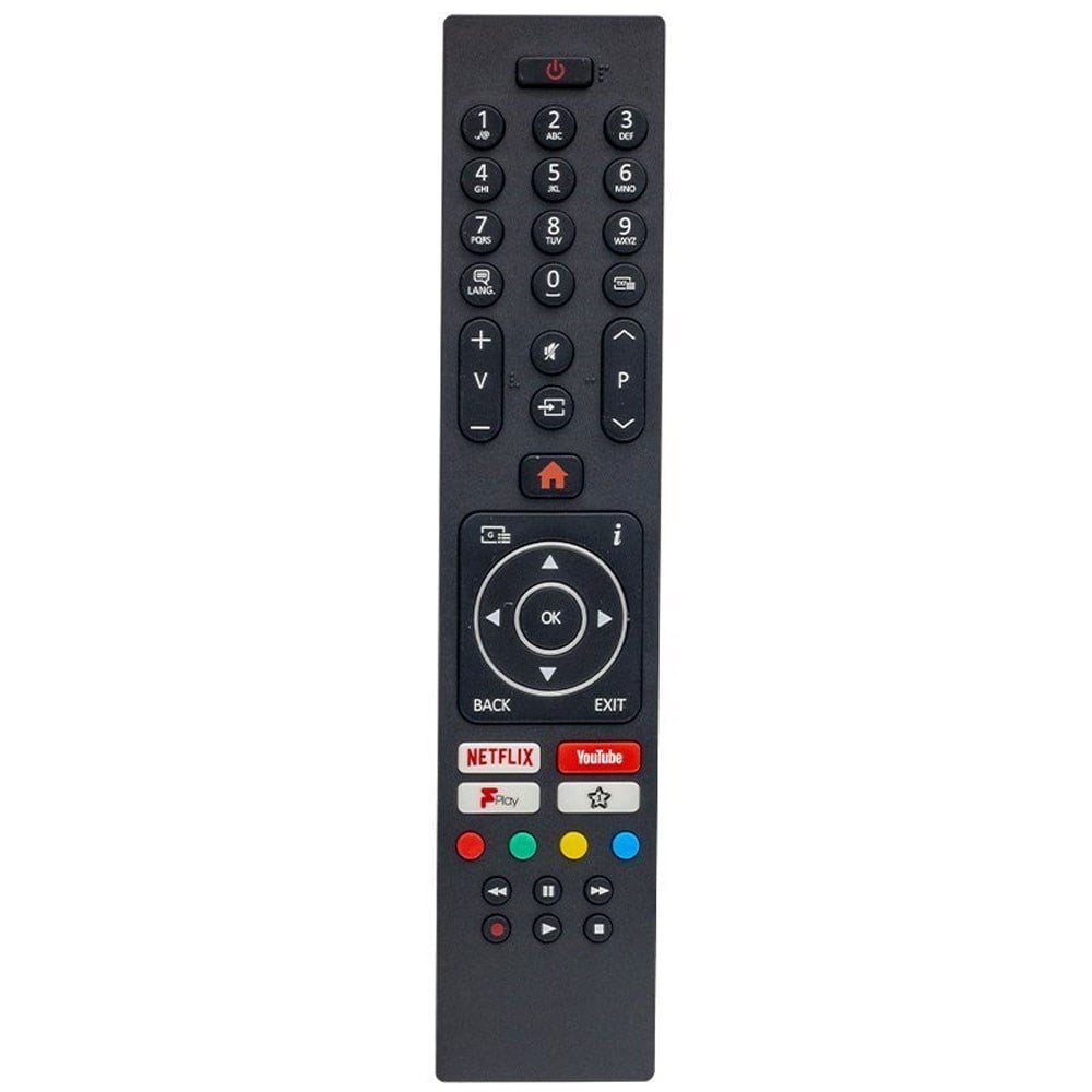 Vestel Uyumlu Netflix-Youtube-Play Tuşlu Led Tv Kumanda RC43137-30101403