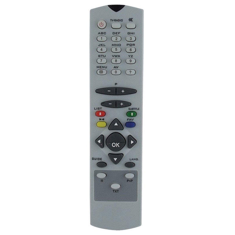 Vestel Uyumlu Seg 5000 FTA 840-5840-Vestel Codebox 25100-25200 Teletextli Uydu Alıcı Kumandası