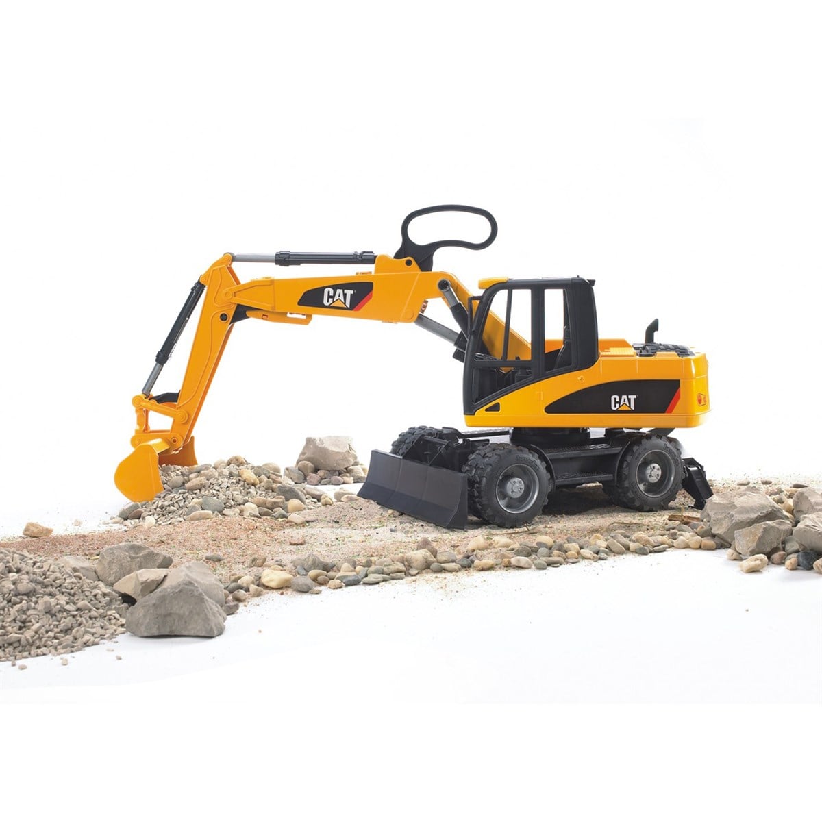 BRUDER Caterpillar Tekerlekli Ekskavatör-BR02445