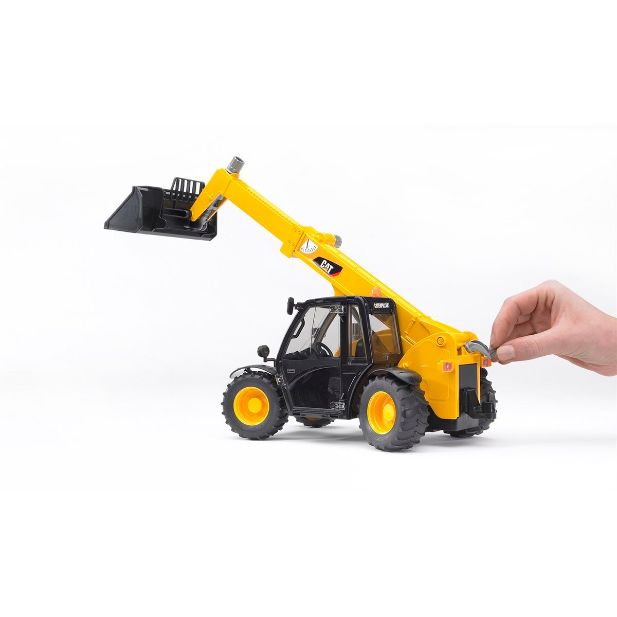 BRUDER Caterpıllar Teleskopik Kepçeli-BR02141