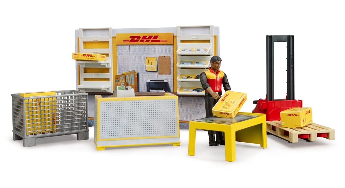 Bruder Dhl Kargo Merkezi&Transpalet BR62251