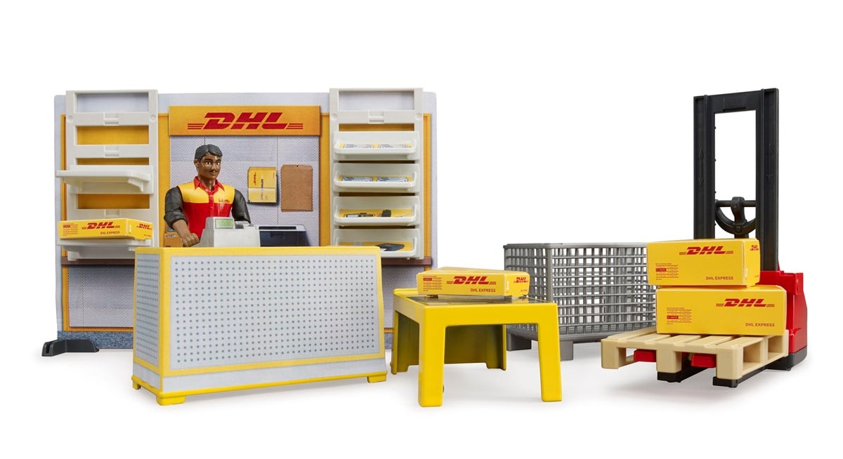 Bruder Dhl Kargo Merkezi&Transpalet BR62251