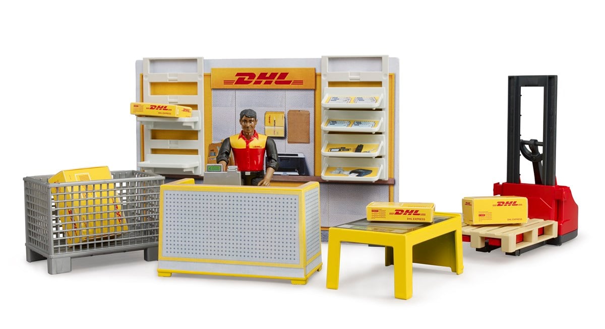 Bruder Dhl Kargo Merkezi&Transpalet BR62251