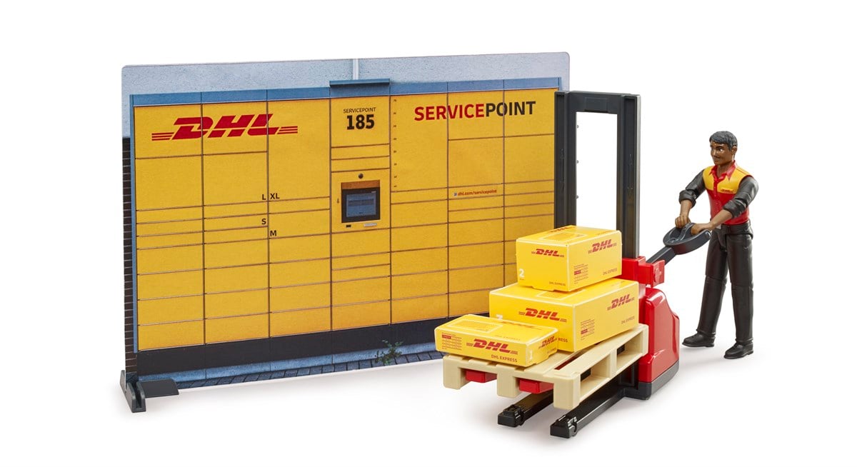 Bruder Dhl Kargo Merkezi&Transpalet BR62251