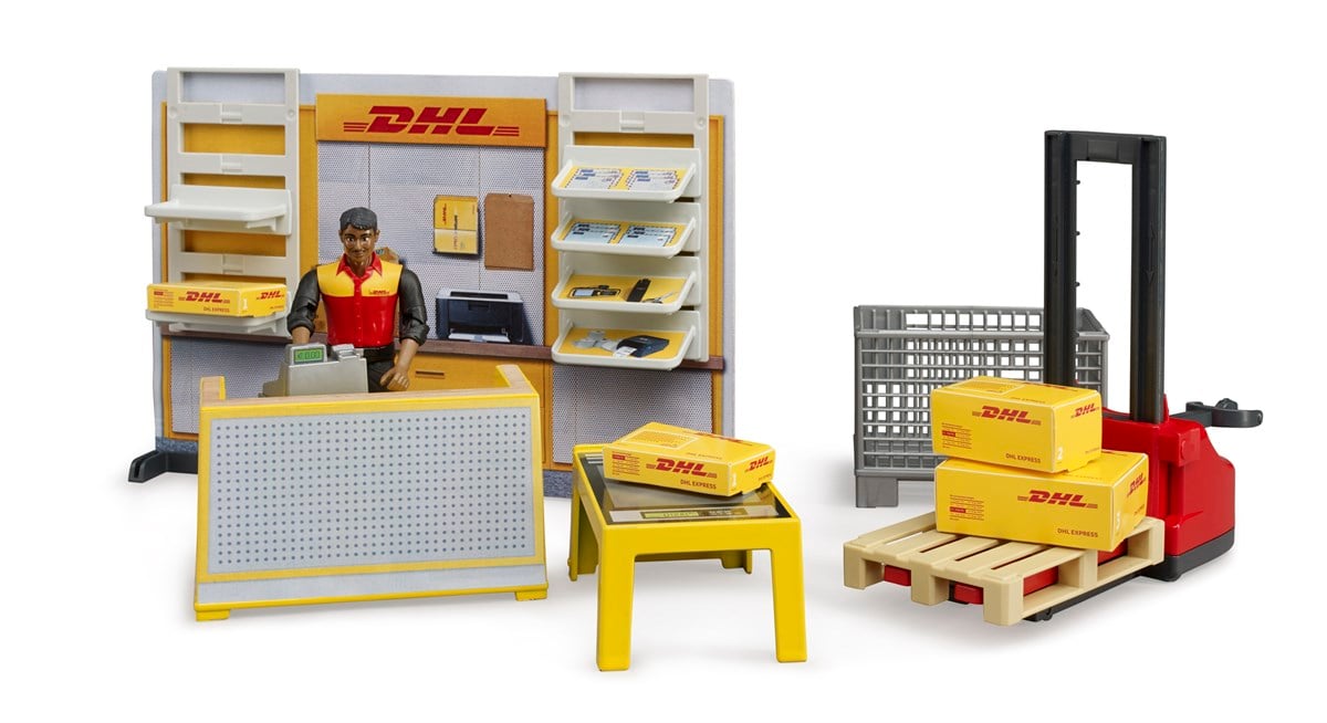 Bruder Dhl Kargo Merkezi&Transpalet BR62251