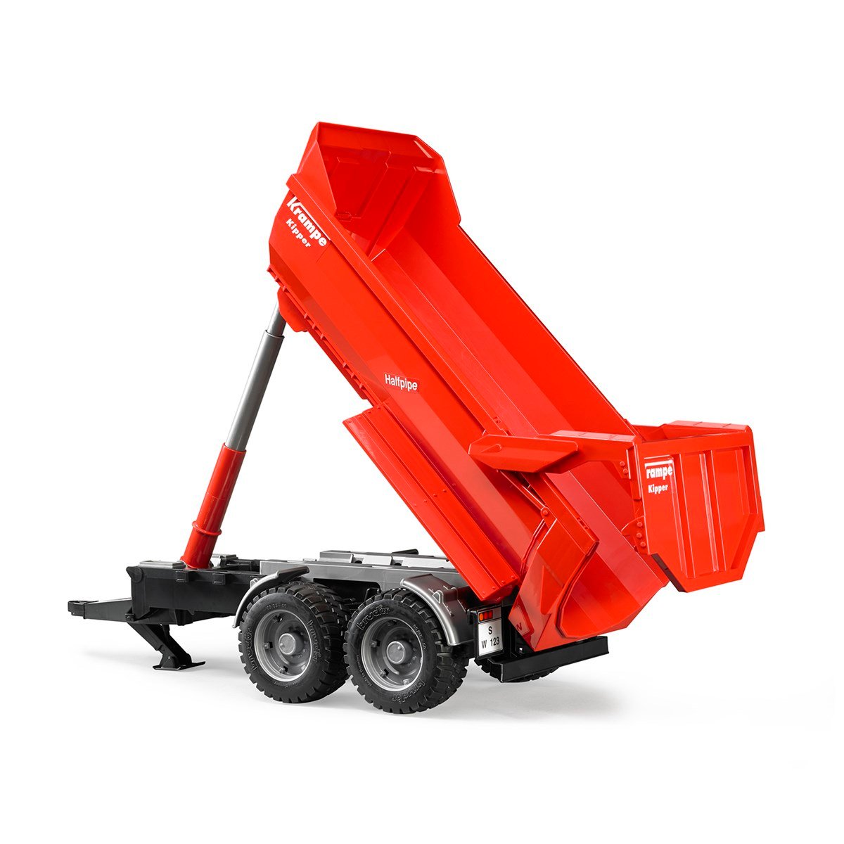 BRUDER Krampe Kırmızı Römork-BR02225