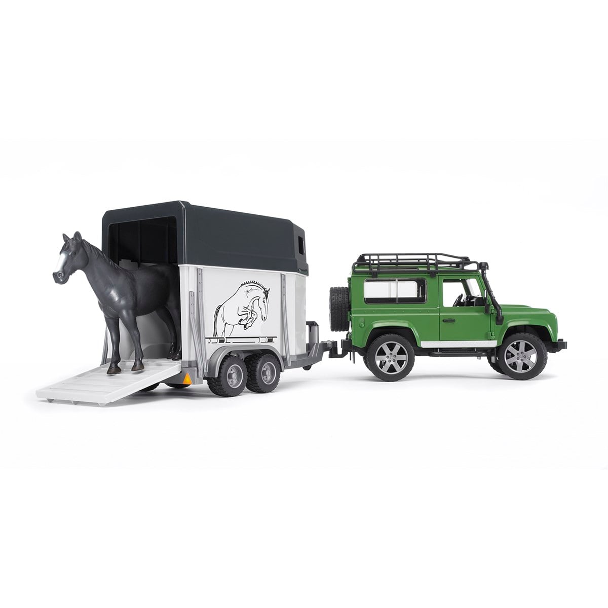 BRUDER Land Rover Arazi Aracı & At Nakil Aracı-BR02592