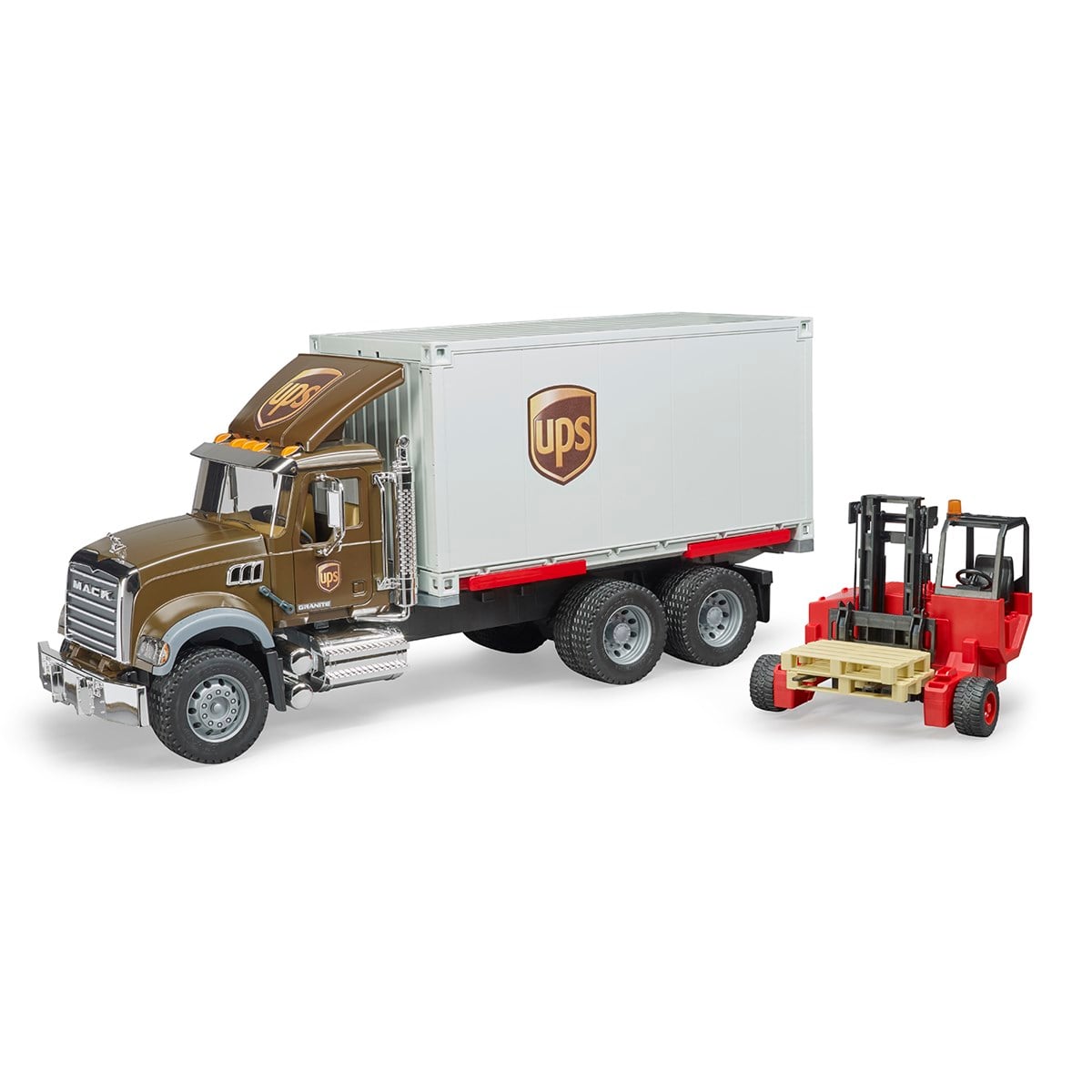 BRUDER Mack Granıte Ups Kargo Kamyonu-BR02828