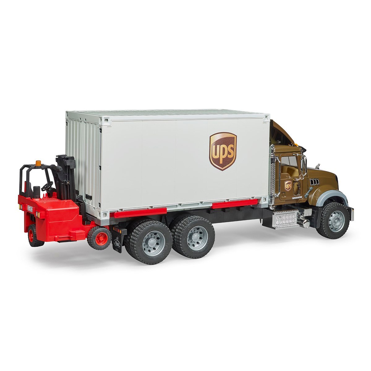 BRUDER Mack Granıte Ups Kargo Kamyonu-BR02828
