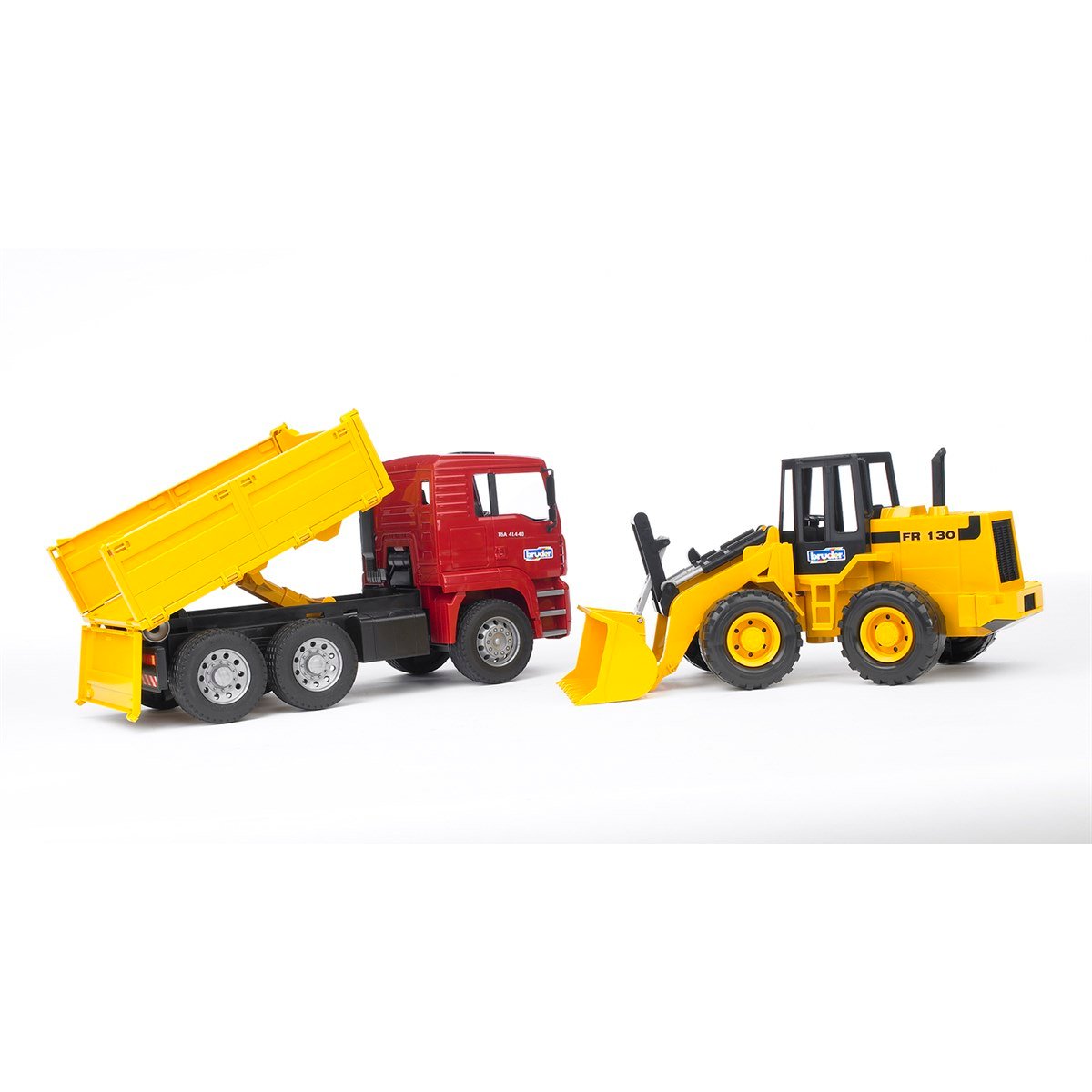 BRUDER Man Damperli Kamyon Ve Fr 130 Kepçe-BR02752