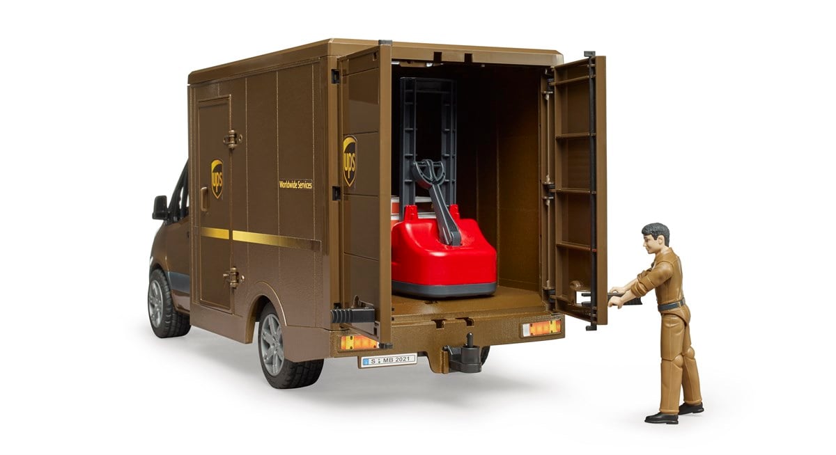 Bruder Mercedes Benz Sprinter Ups Kargo Aracı Transpalet BR02678