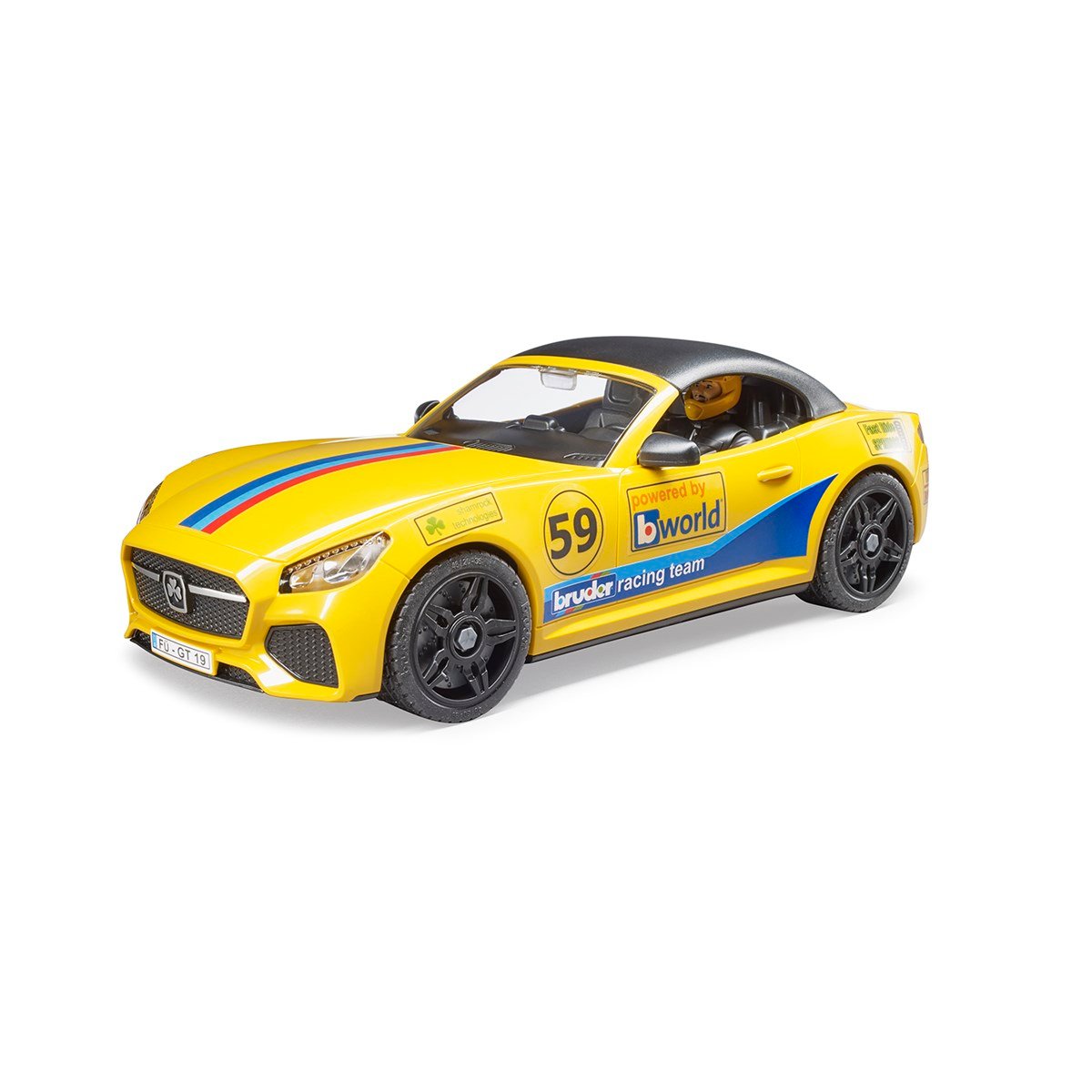 BRUDER Ram 2500 Pıckup Ve Roadster Yarış Arabası-BR02504