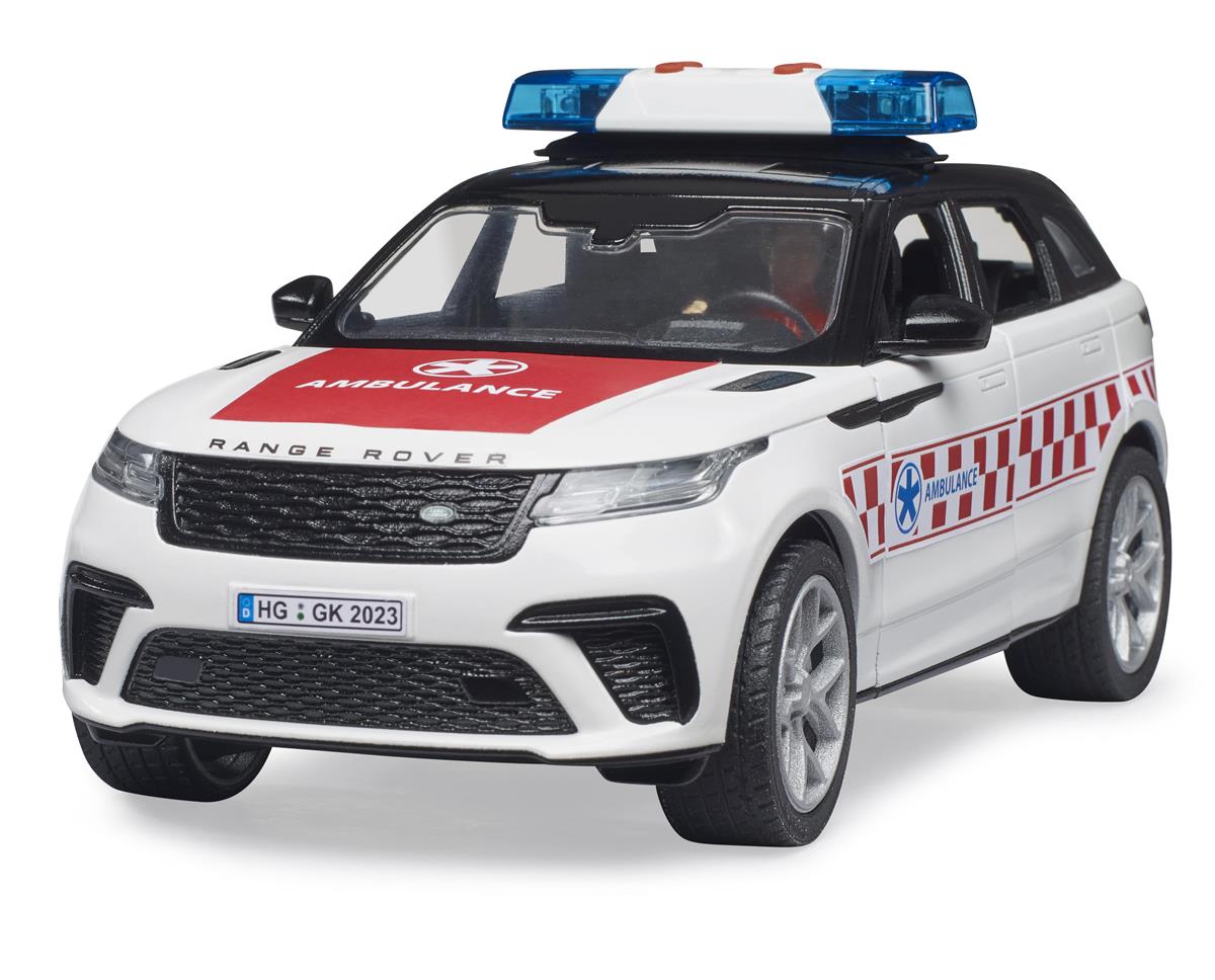 BRUDER Range Rover Velar Ambulans ve Ekibi BR02880