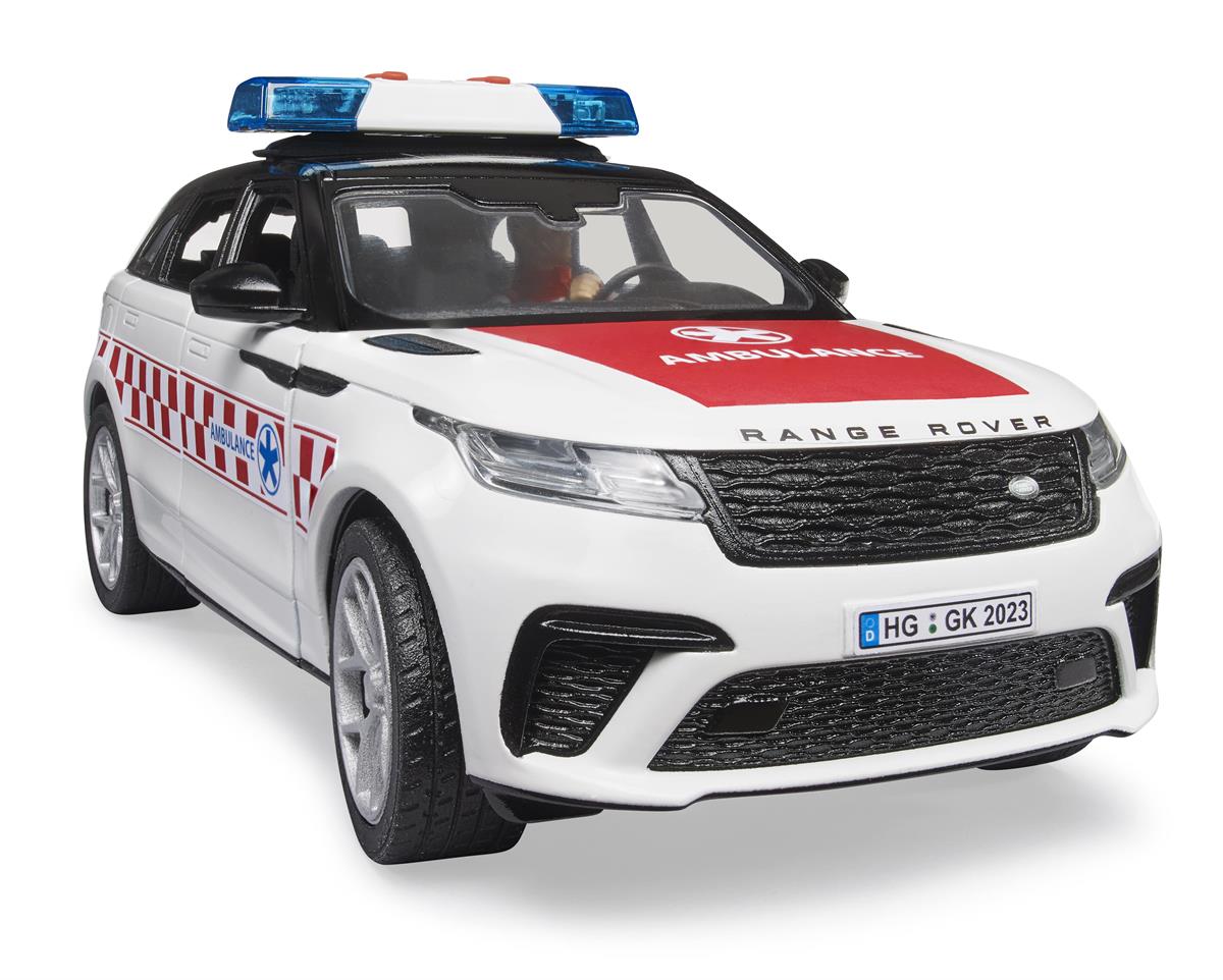 BRUDER Range Rover Velar Ambulans ve Ekibi BR02880