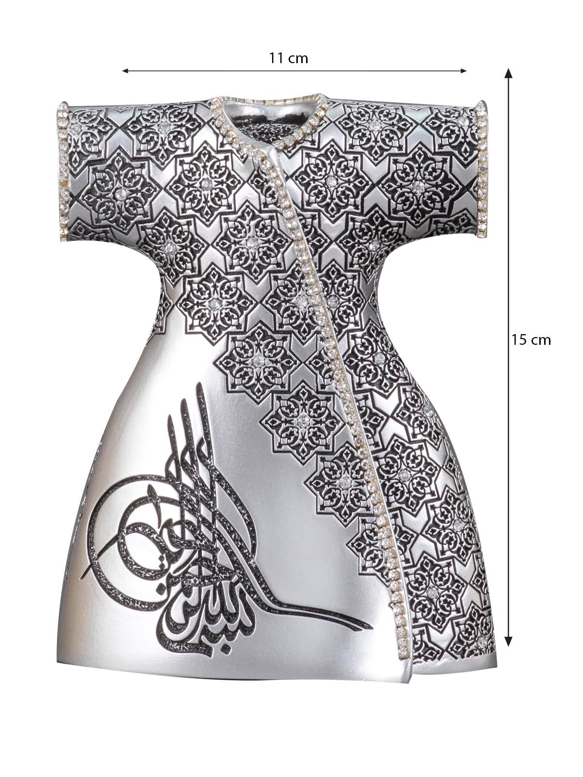 Zarif Kaftan Boytu (Orta Boy | Gümüş)