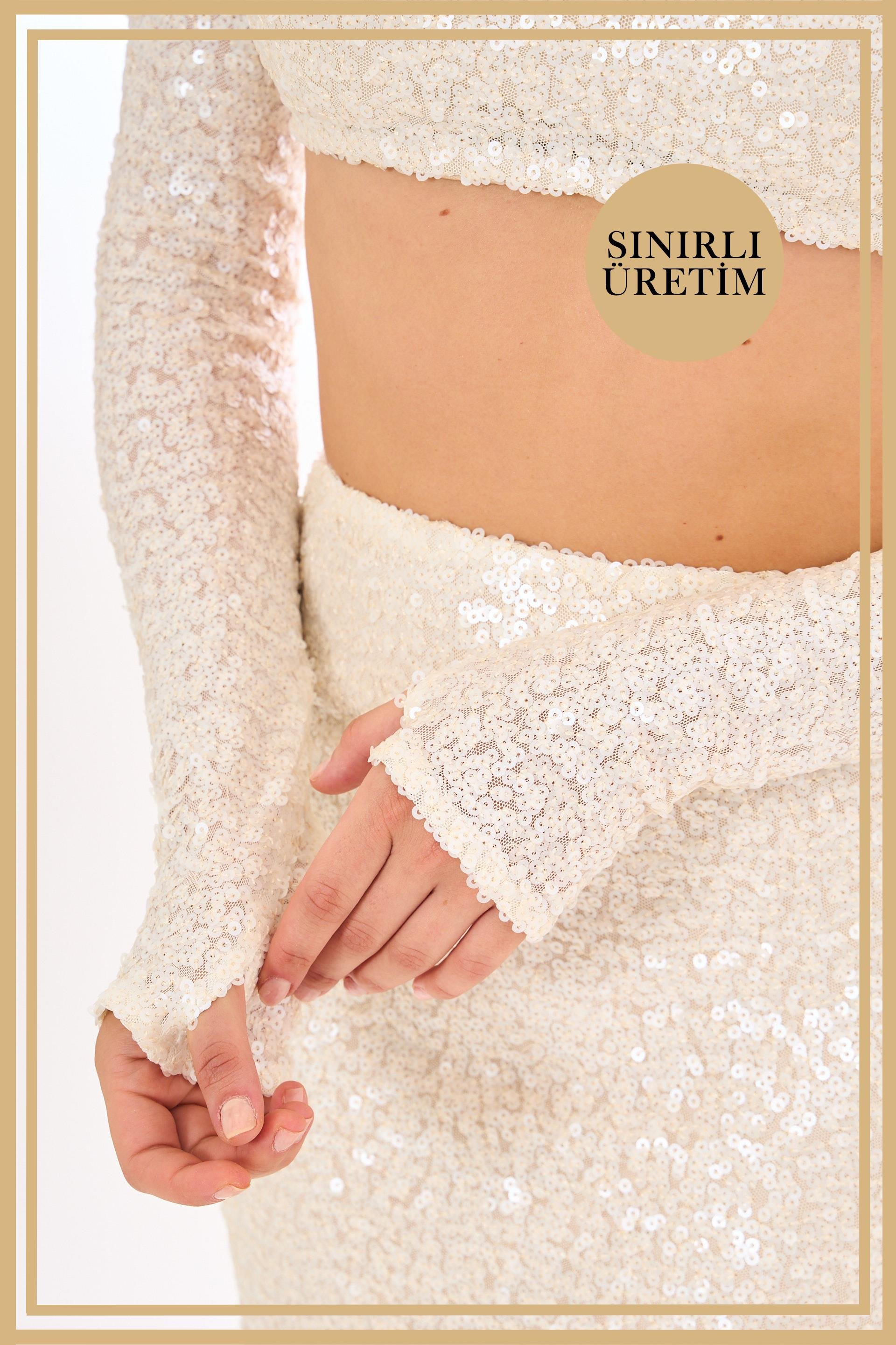 40033-6CARMENCarmen Limited Edition | KATE Beyaz Midi Takım