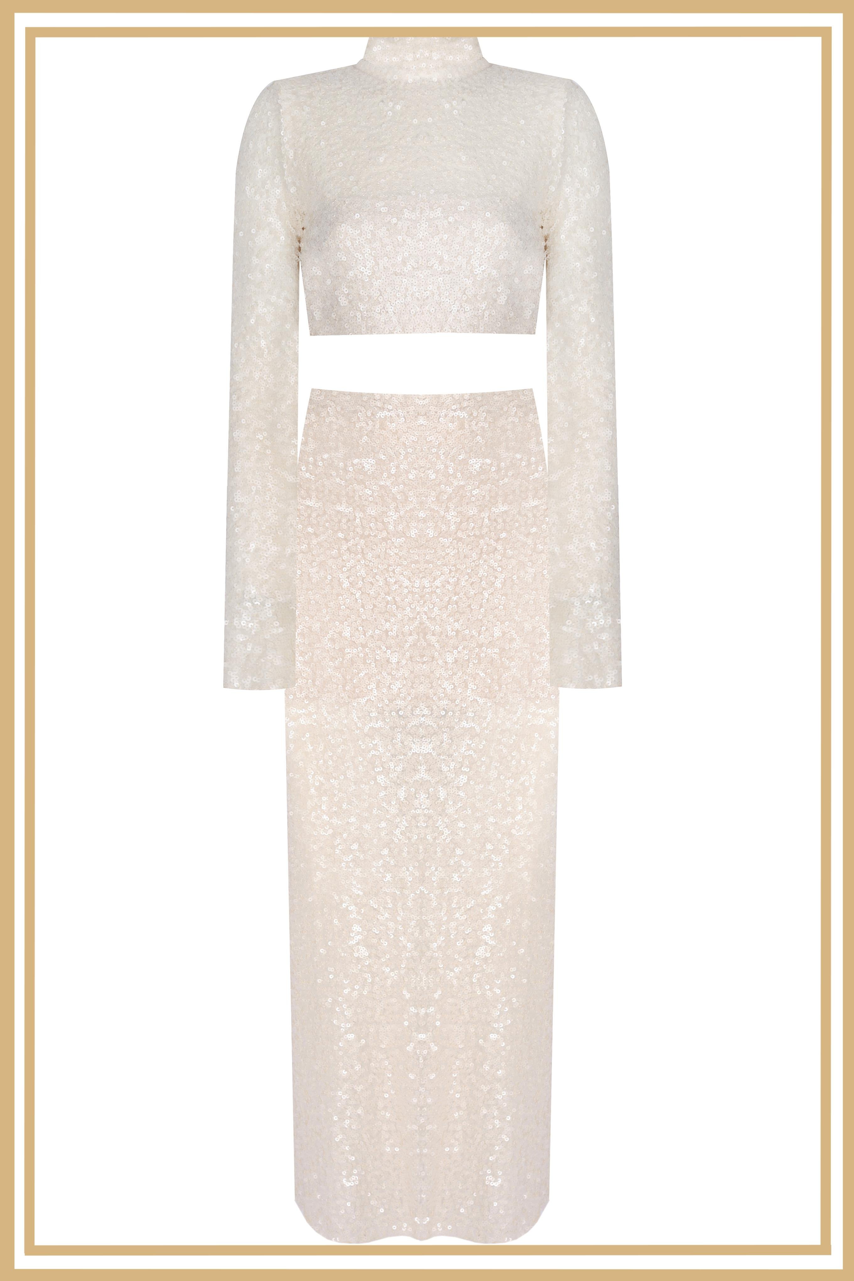 40033-6CARMENCarmen Limited Edition | KATE Beyaz Midi Takım