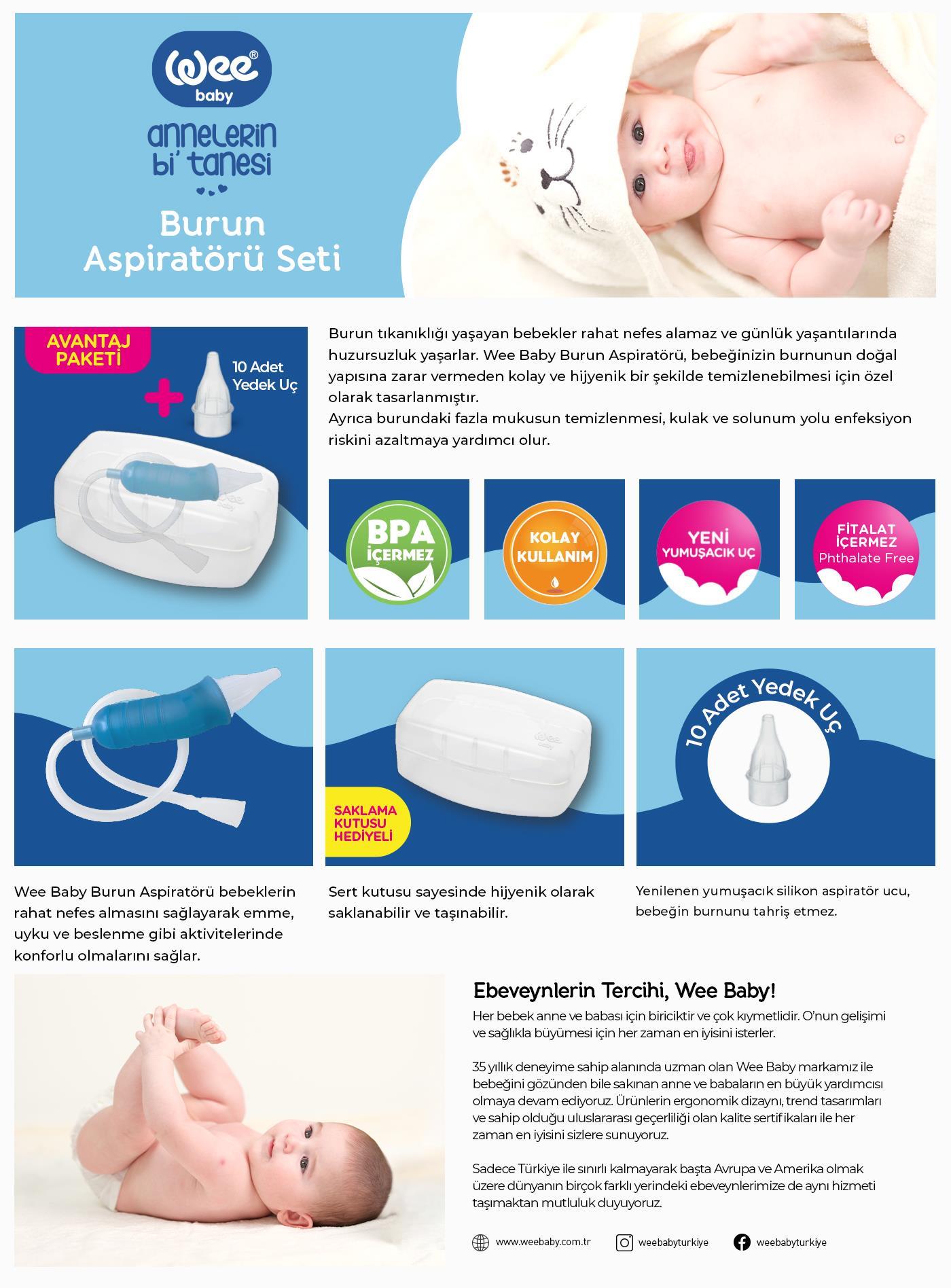 945 WeeBaby Burun Asp. Seti