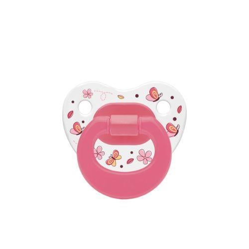 Bebsi Desenli Damaklı Emzik No:3 - PEMBE
