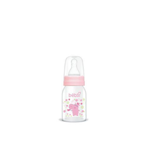 Bebsi Klasik PP Biberon 125 ml - PEMBE