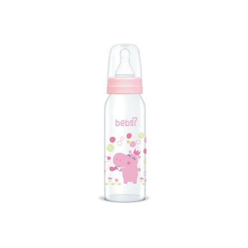 Bebsi Klasik PP Biberon 250 ml - PEMBE