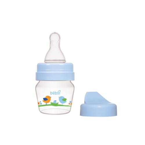 Bebsi Mini Cam Alıştırma Bardağı Seti 30 ml - MAVİ